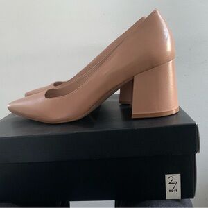 NEW! Leather Shoes Taupe 12size 27 edit